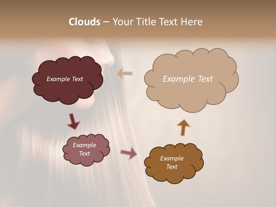 Glamour Woman Girl PowerPoint Template