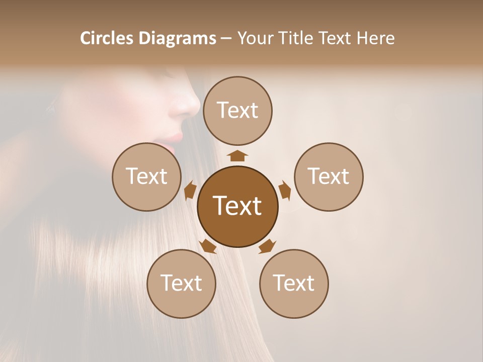 Glamour Woman Girl PowerPoint Template