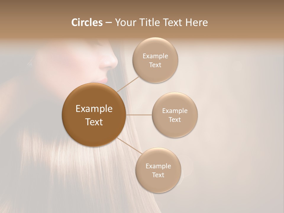 Glamour Woman Girl PowerPoint Template