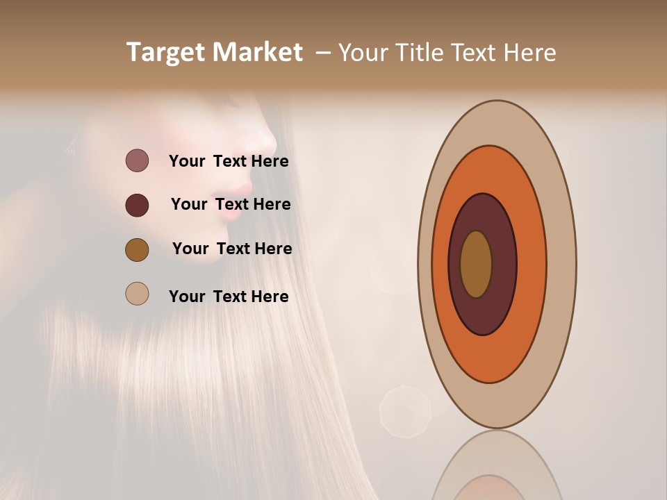 Glamour Woman Girl PowerPoint Template