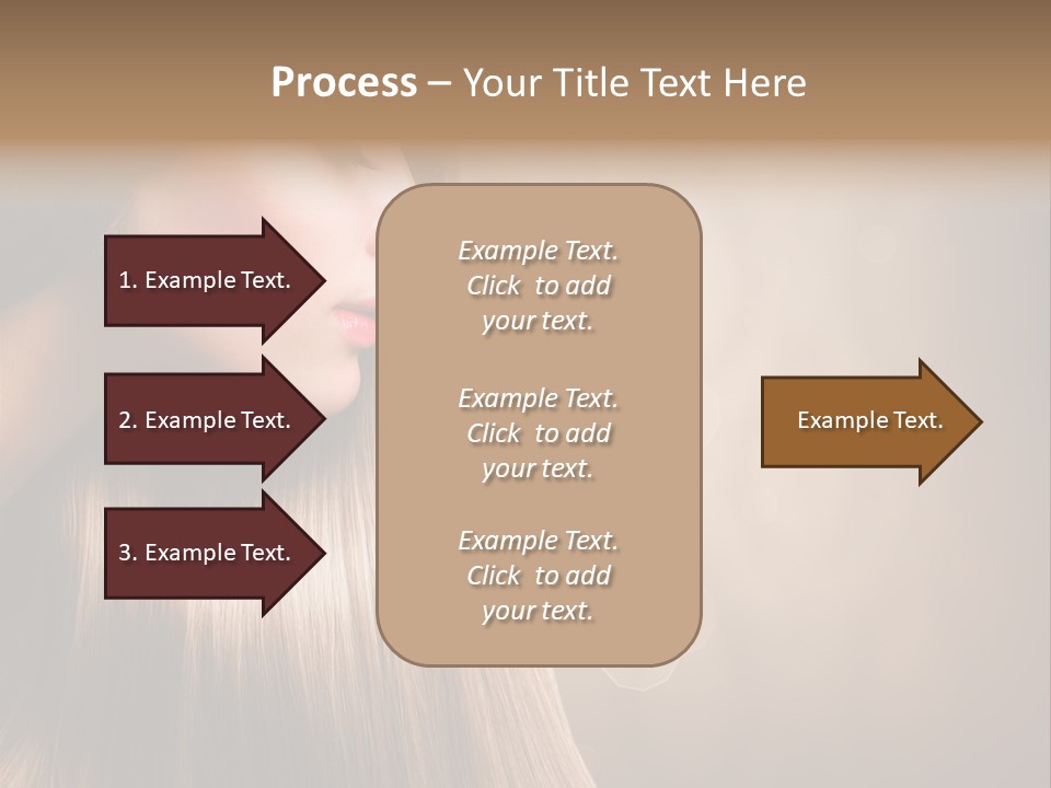 Glamour Woman Girl PowerPoint Template