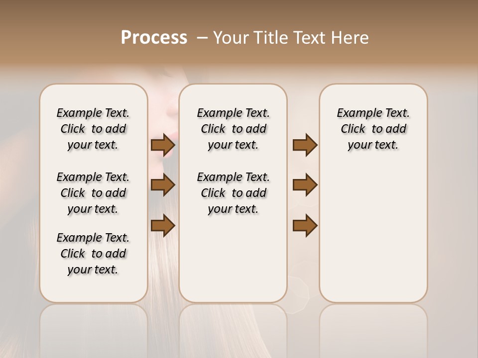 Glamour Woman Girl PowerPoint Template