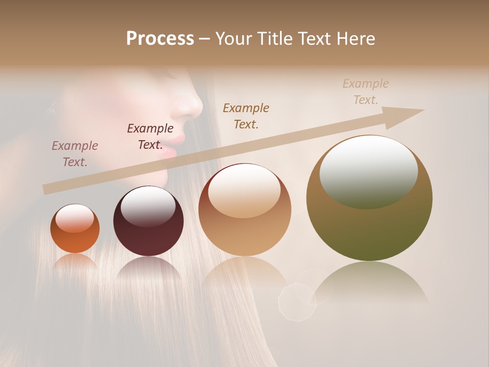 Glamour Woman Girl PowerPoint Template