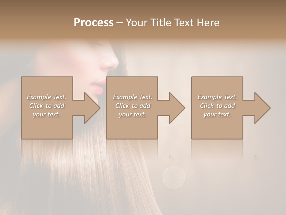 Glamour Woman Girl PowerPoint Template