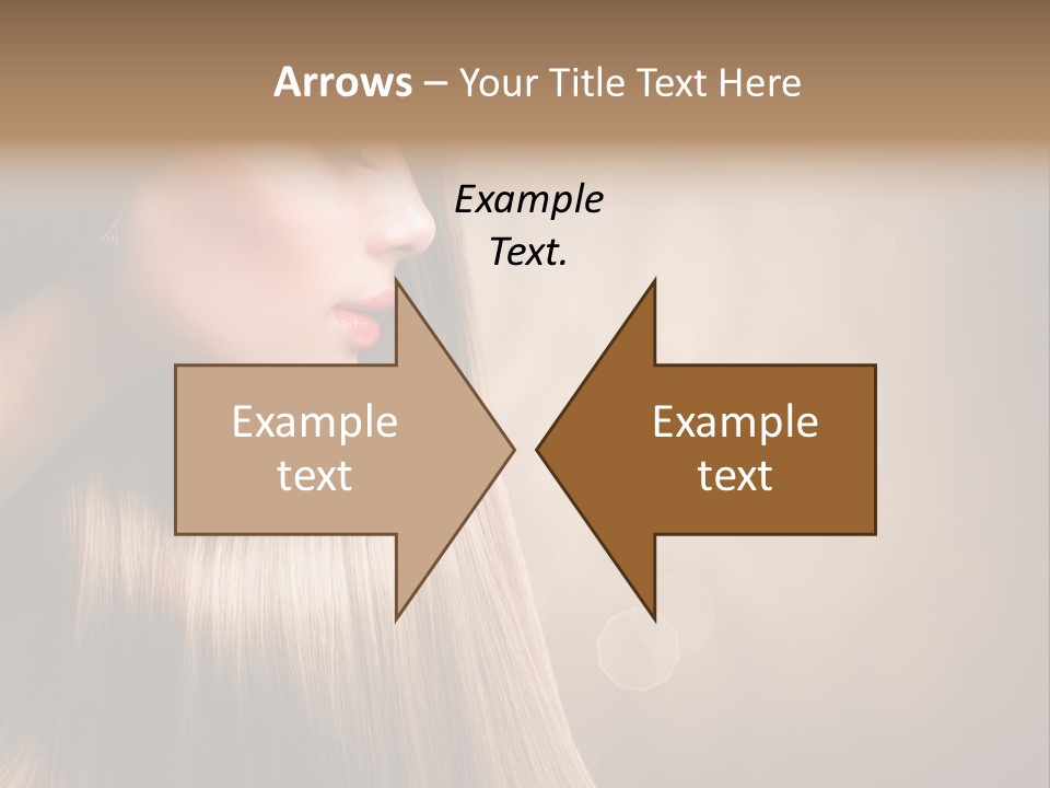 Glamour Woman Girl PowerPoint Template