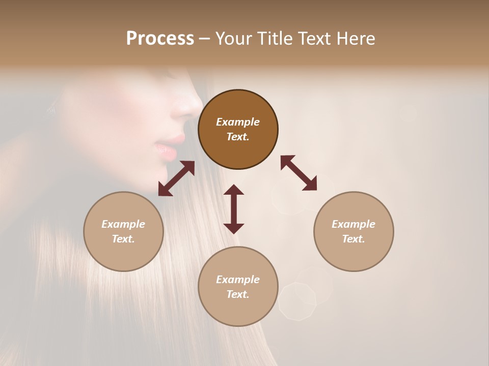 Glamour Woman Girl PowerPoint Template