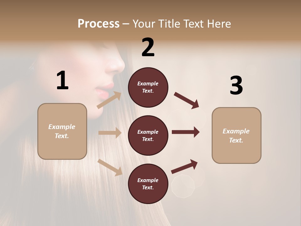 Glamour Woman Girl PowerPoint Template