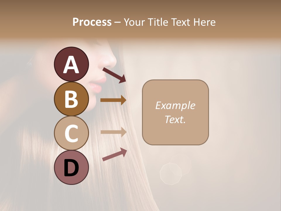 Glamour Woman Girl PowerPoint Template