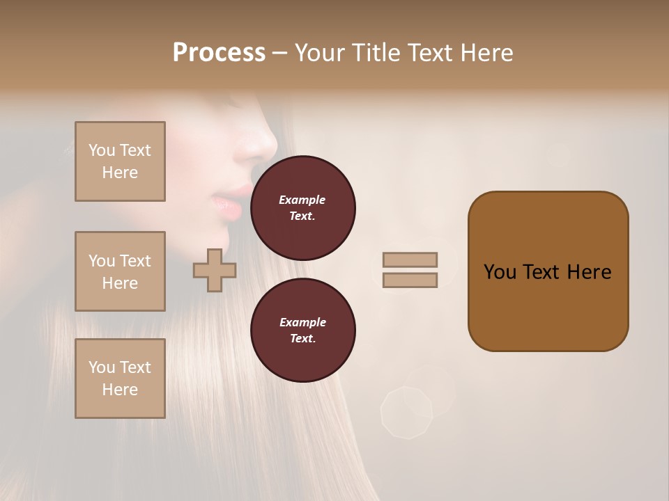 Glamour Woman Girl PowerPoint Template