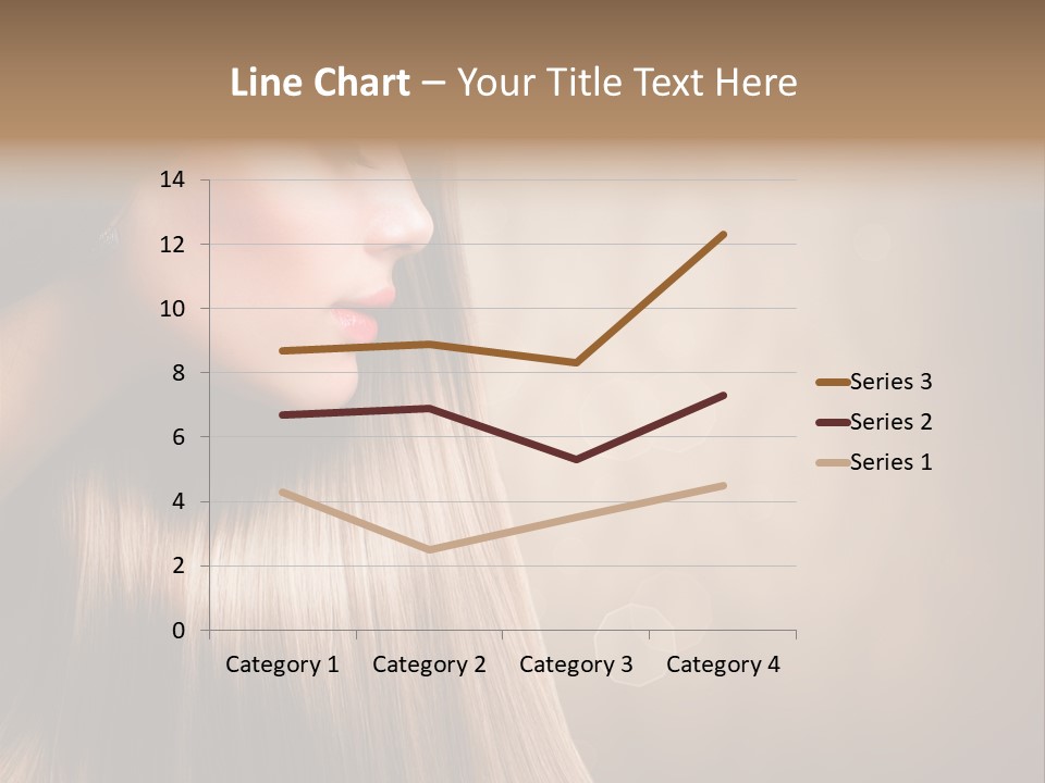 Glamour Woman Girl PowerPoint Template