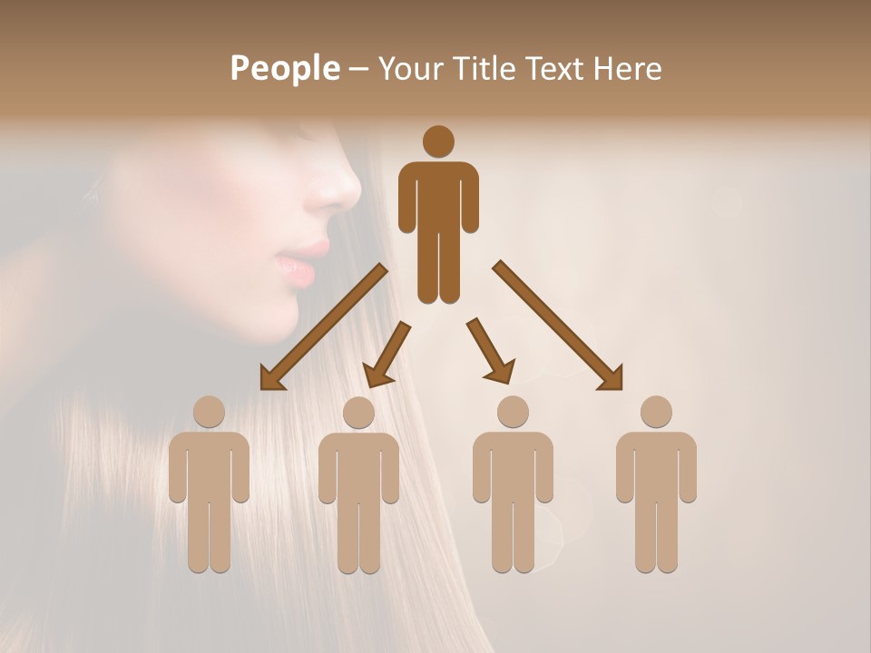 Glamour Woman Girl PowerPoint Template