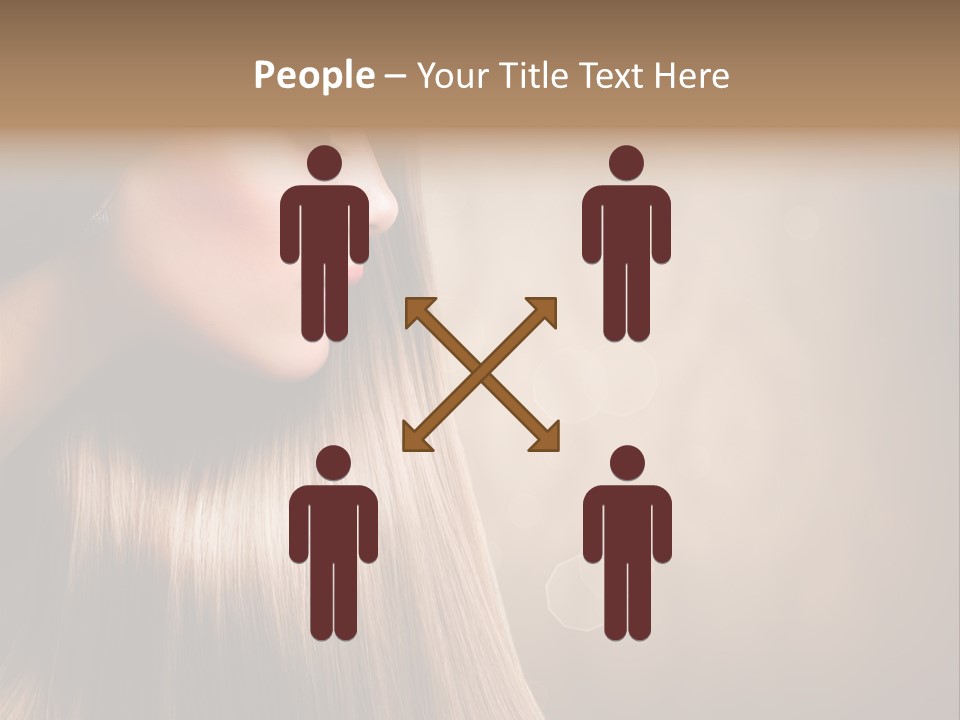 Glamour Woman Girl PowerPoint Template