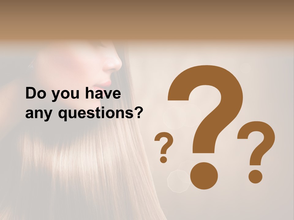 Glamour Woman Girl PowerPoint Template