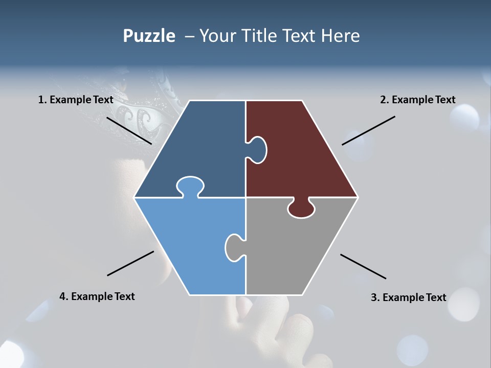 Single Close Up Mystery PowerPoint Template