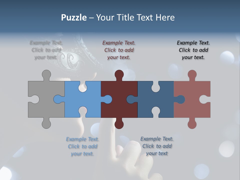 Single Close Up Mystery PowerPoint Template
