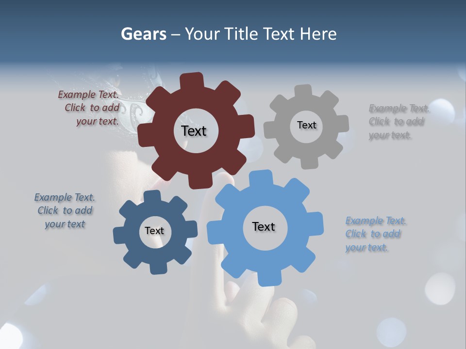 Single Close Up Mystery PowerPoint Template