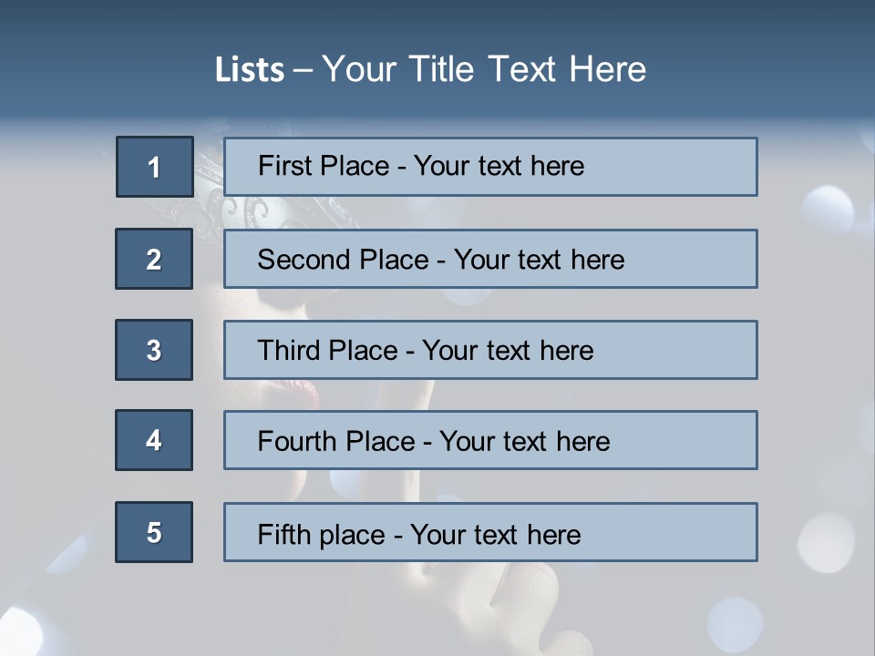 Single Close Up Mystery PowerPoint Template