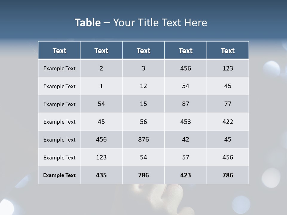 Single Close Up Mystery PowerPoint Template