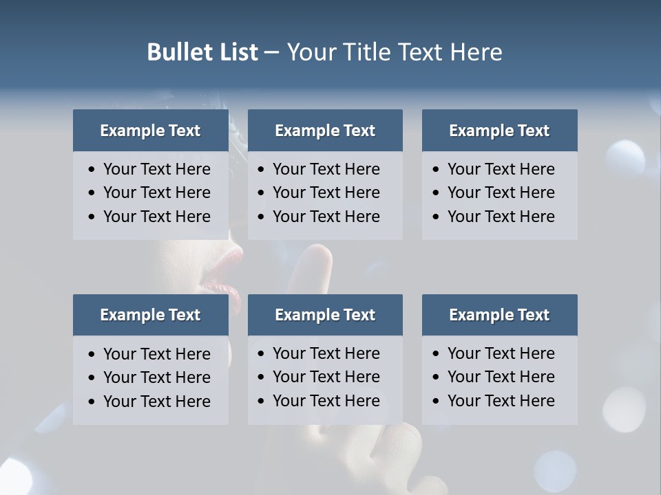 Single Close Up Mystery PowerPoint Template