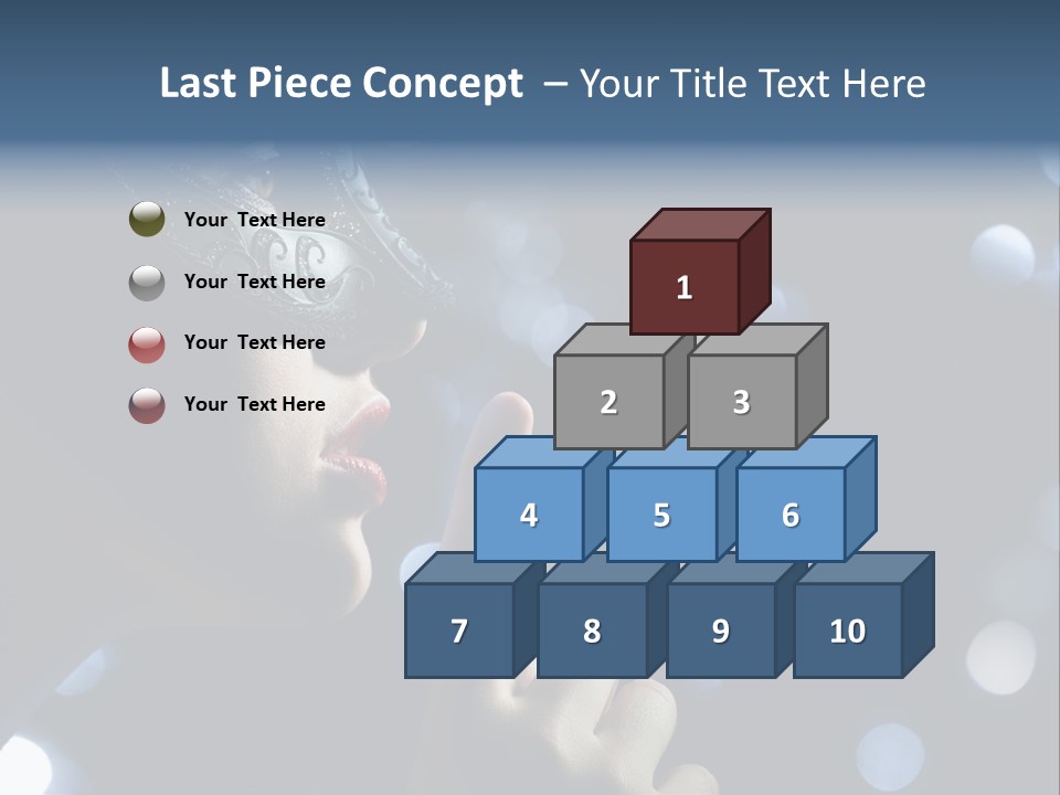 Single Close Up Mystery PowerPoint Template