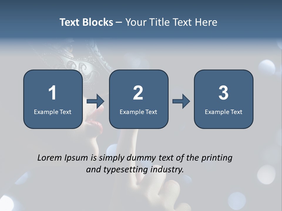 Single Close Up Mystery PowerPoint Template
