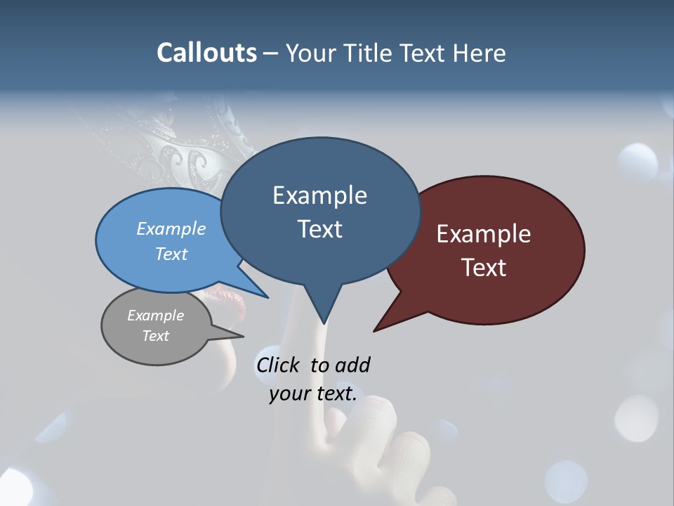 Single Close Up Mystery PowerPoint Template