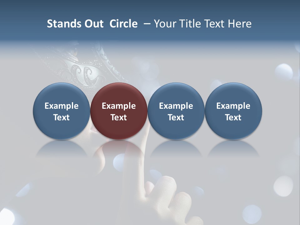 Single Close Up Mystery PowerPoint Template