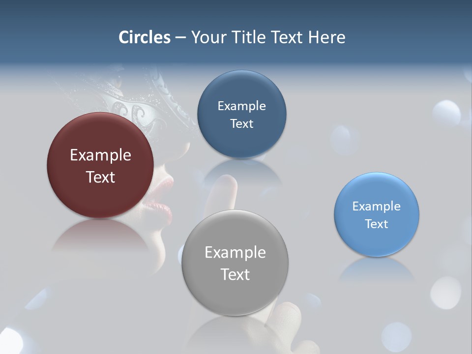 Single Close Up Mystery PowerPoint Template