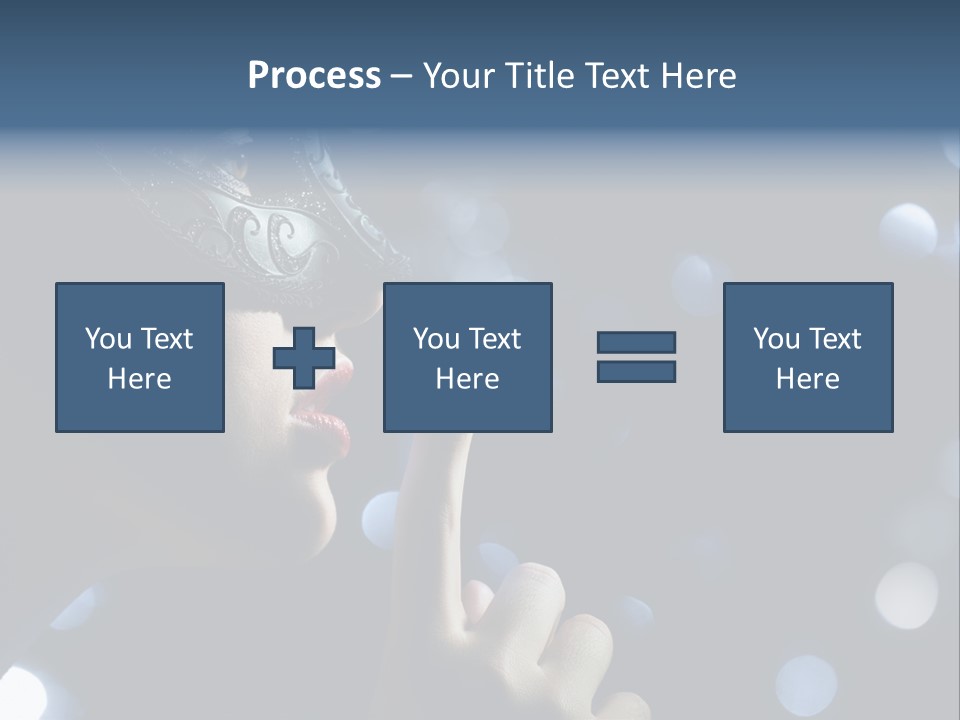 Single Close Up Mystery PowerPoint Template