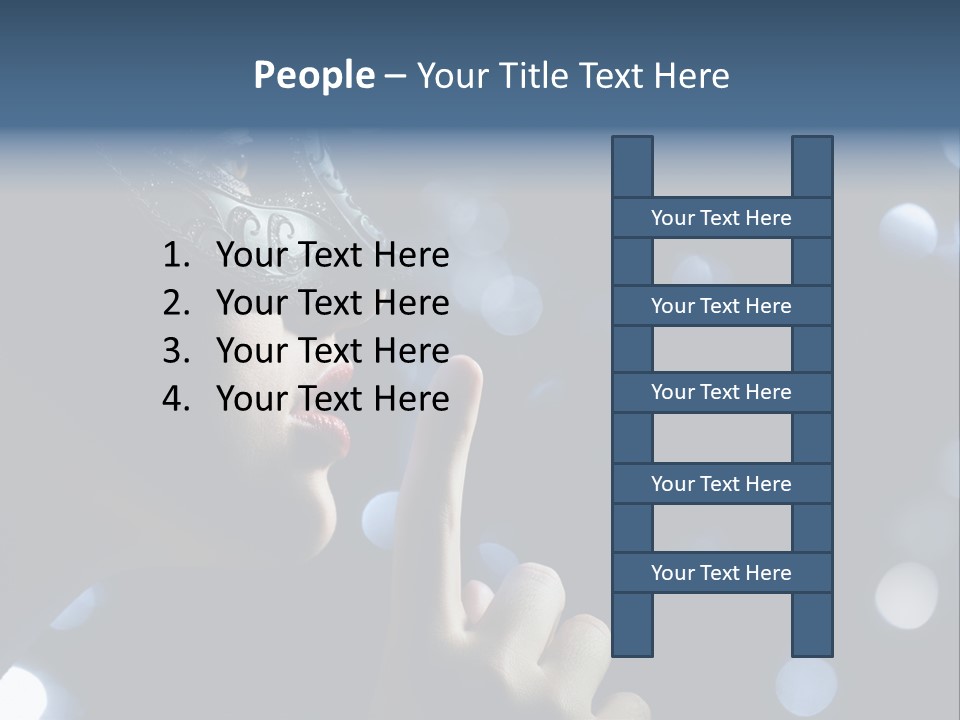 Single Close Up Mystery PowerPoint Template