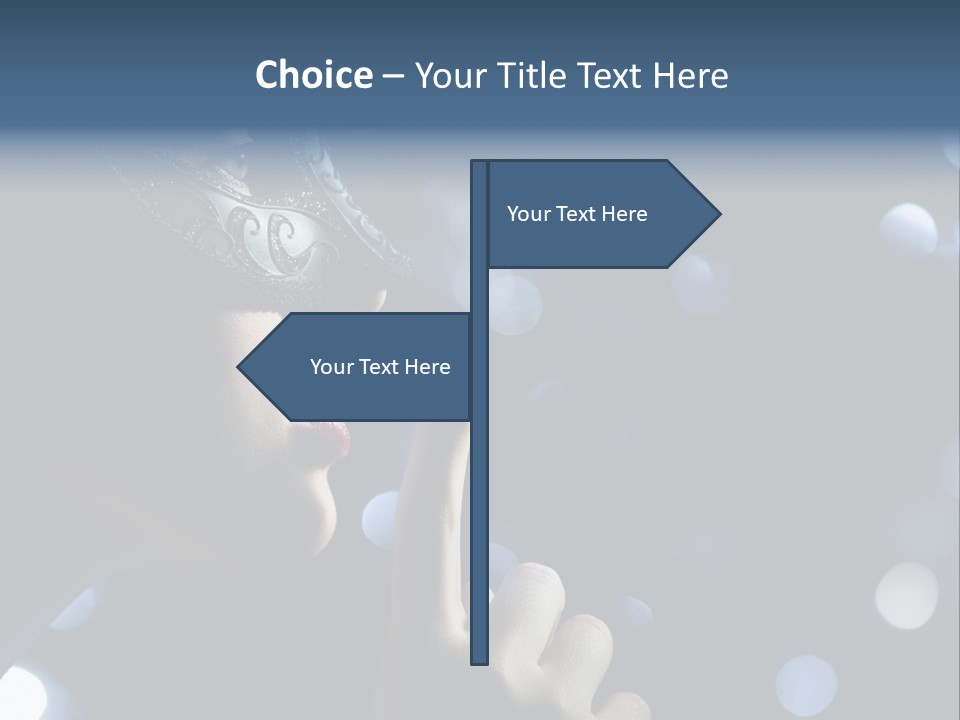 Single Close Up Mystery PowerPoint Template