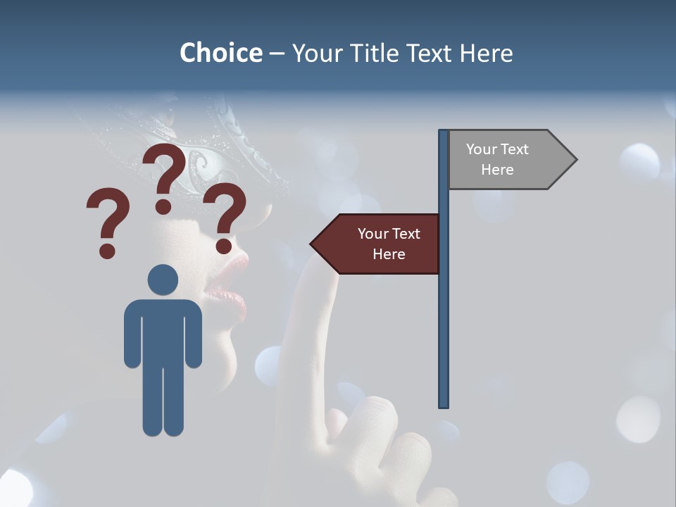 Single Close Up Mystery PowerPoint Template