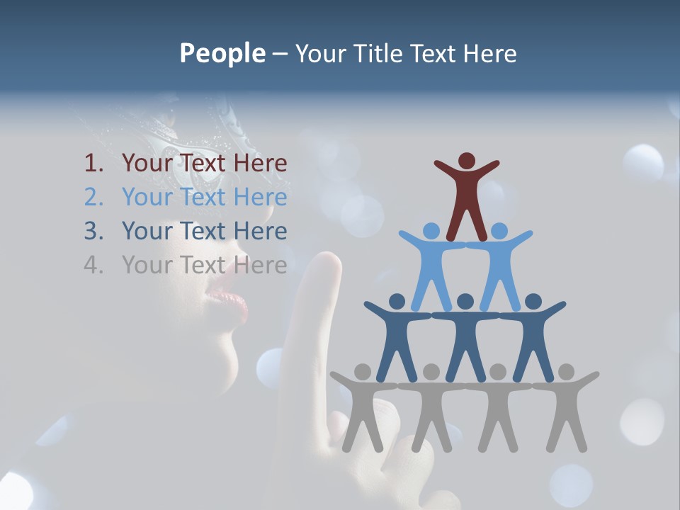 Single Close Up Mystery PowerPoint Template