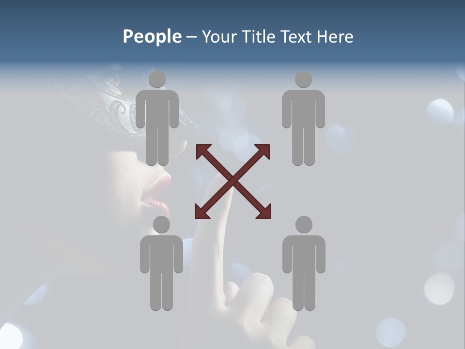 Single Close Up Mystery PowerPoint Template