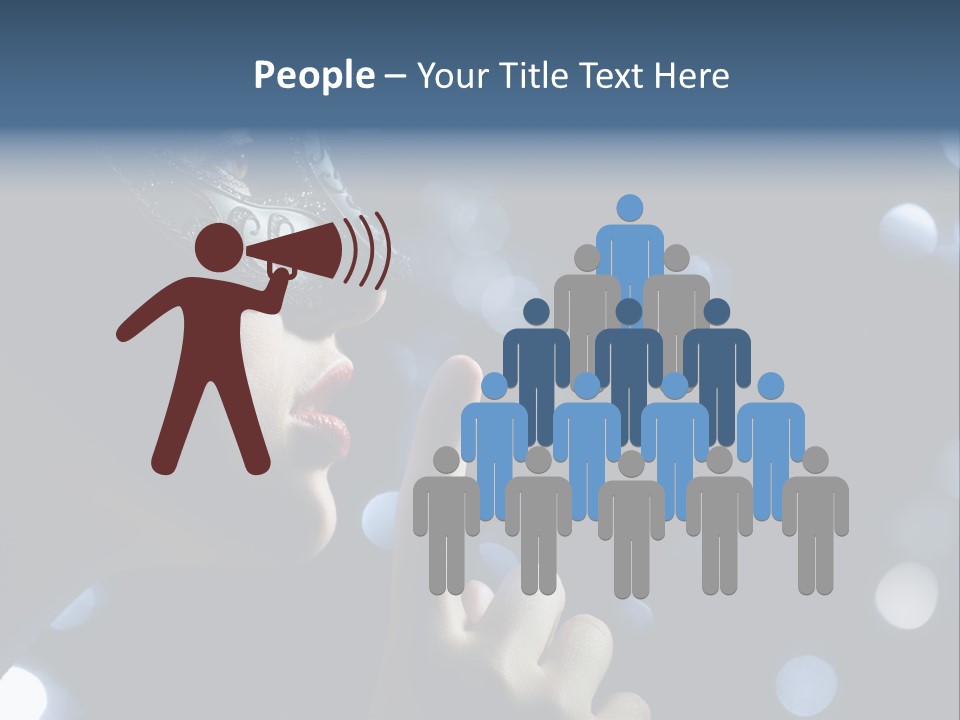 Single Close Up Mystery PowerPoint Template