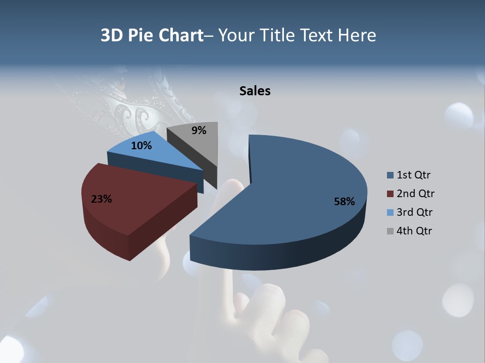 Single Close Up Mystery PowerPoint Template