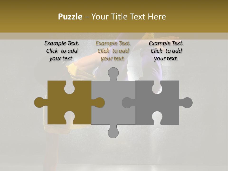 Sporty Man Cool PowerPoint Template