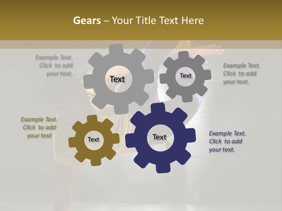 Sporty Man Cool PowerPoint Template