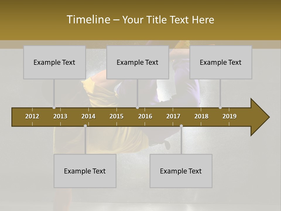 Sporty Man Cool PowerPoint Template