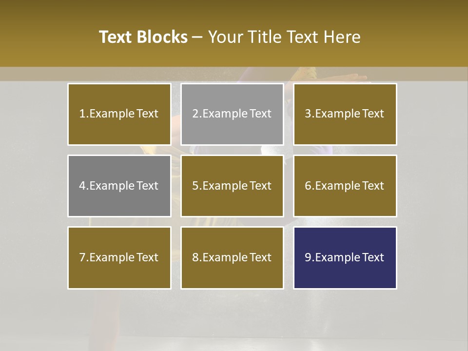 Sporty Man Cool PowerPoint Template