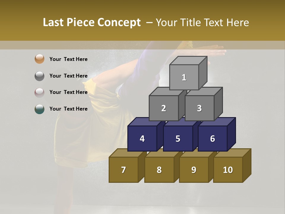 Sporty Man Cool PowerPoint Template