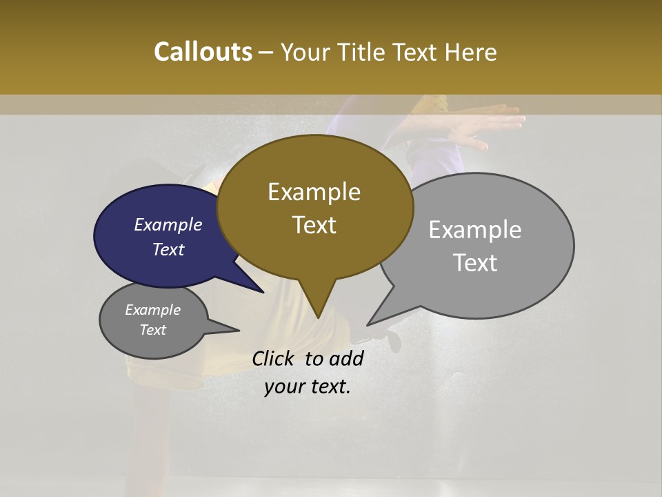 Sporty Man Cool PowerPoint Template