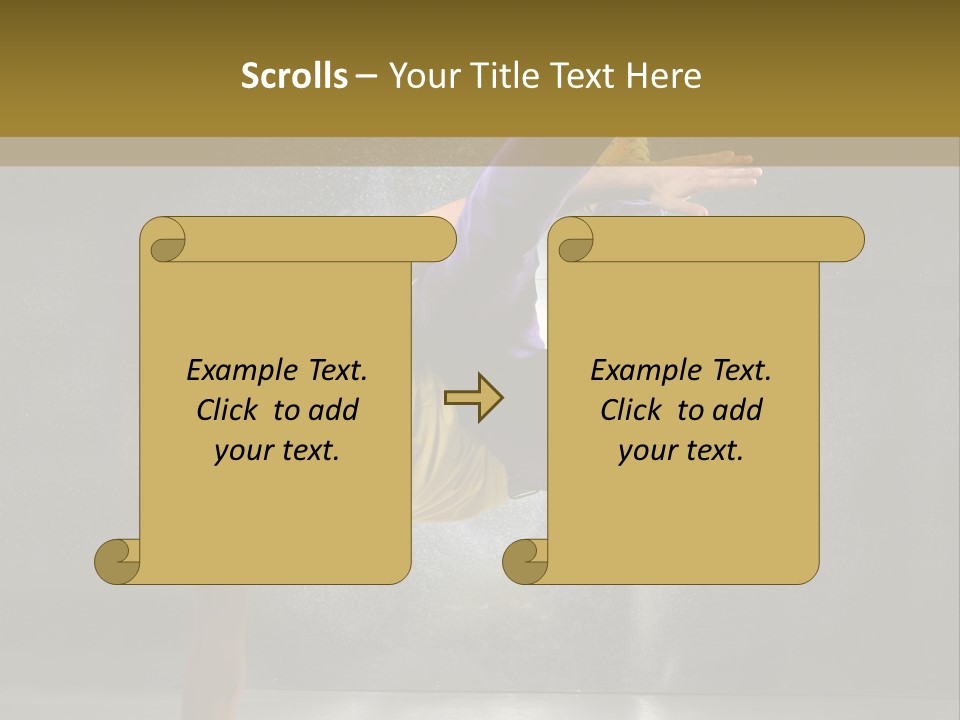 Sporty Man Cool PowerPoint Template