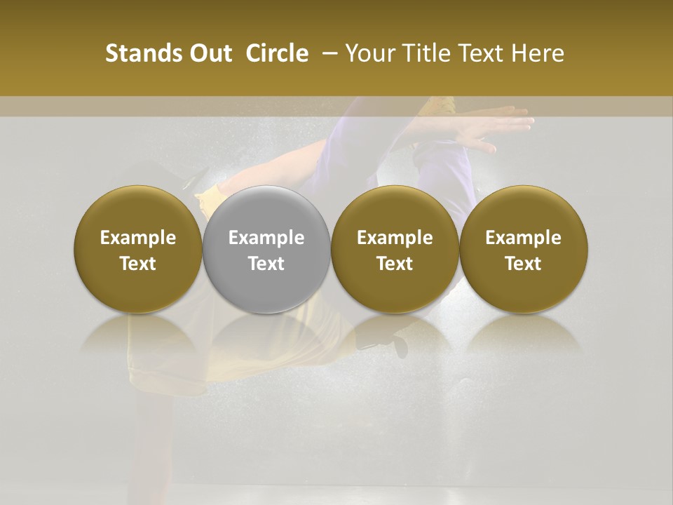 Sporty Man Cool PowerPoint Template