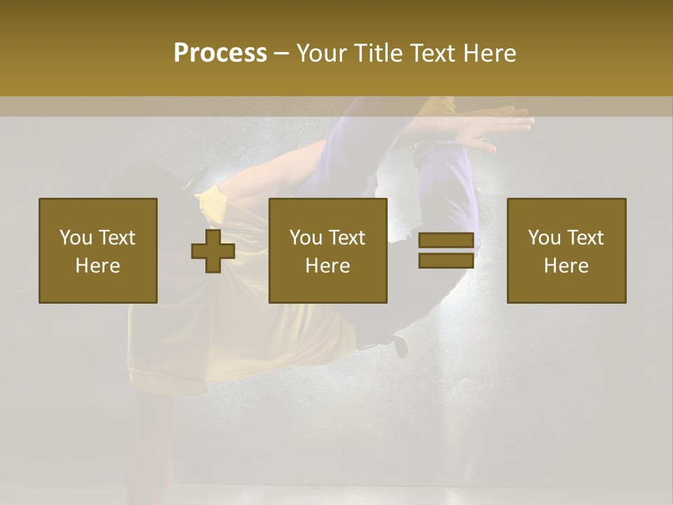 Sporty Man Cool PowerPoint Template