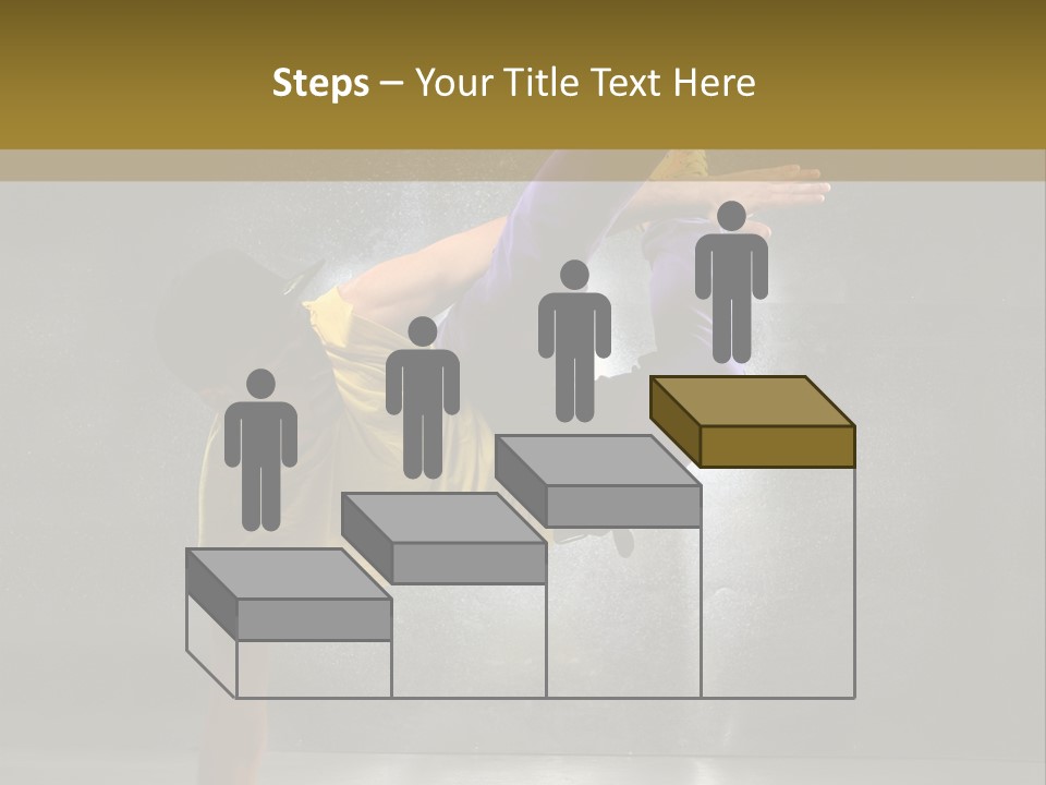 Sporty Man Cool PowerPoint Template