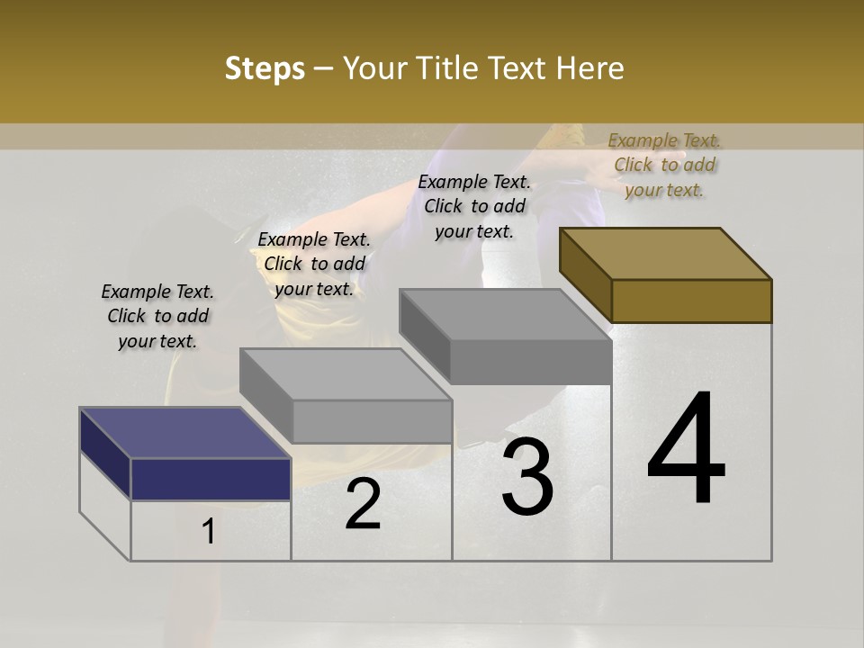 Sporty Man Cool PowerPoint Template