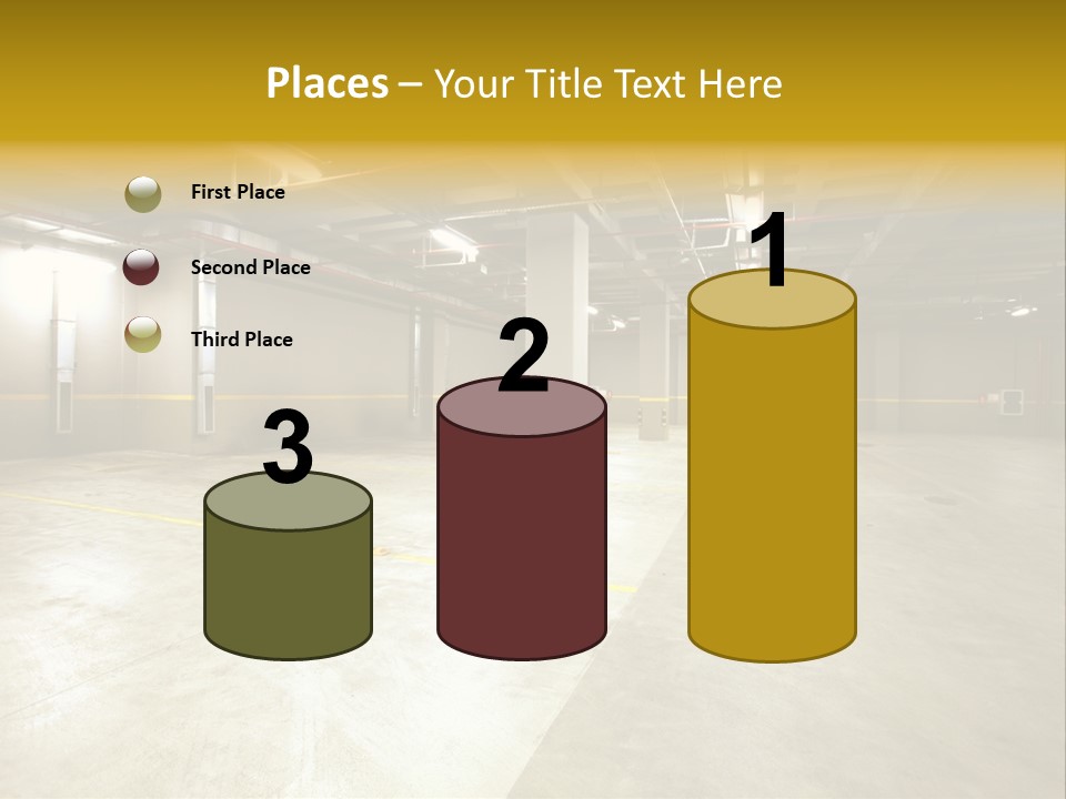 City Place Transport PowerPoint Template