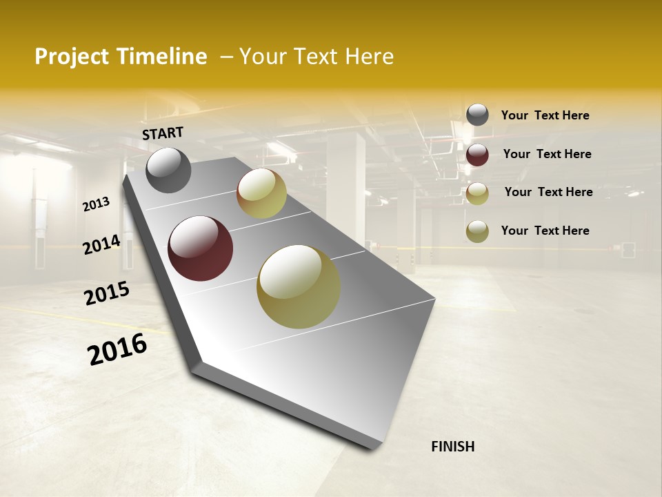 City Place Transport PowerPoint Template