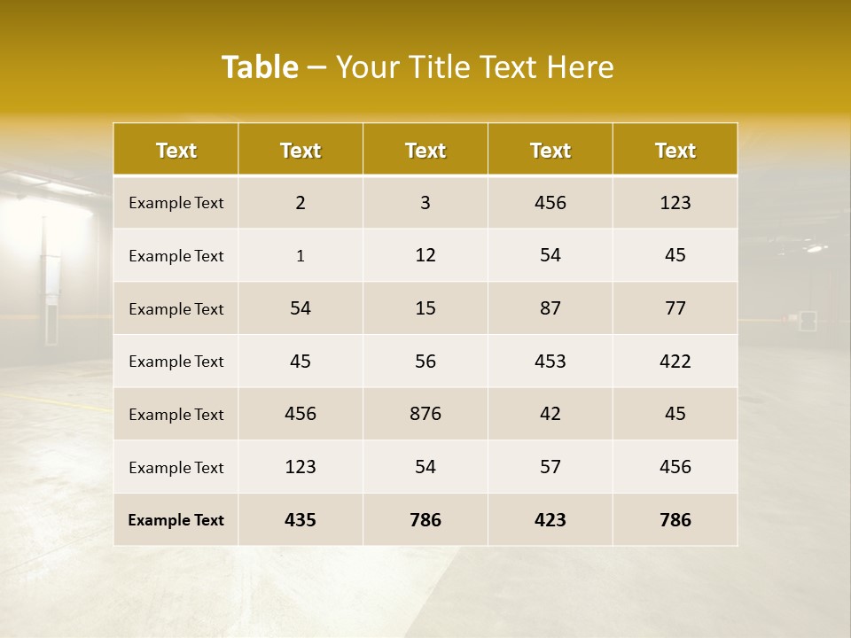 City Place Transport PowerPoint Template